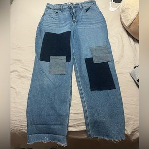 Hollister curvy vintage straight jeans